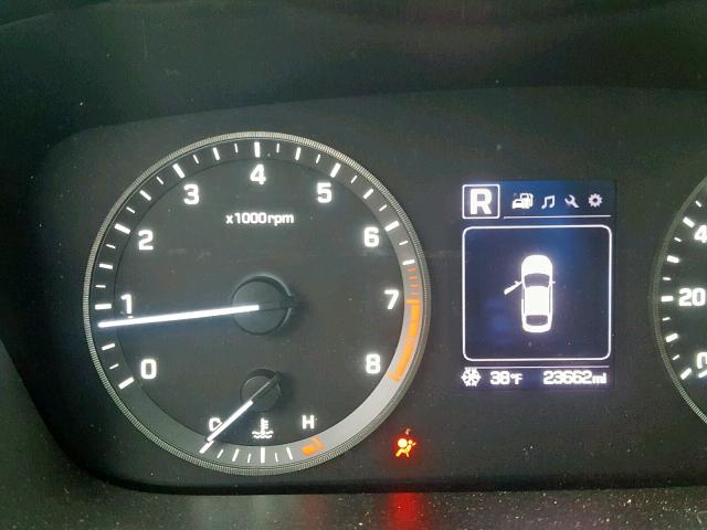 5NPE24AF8HH454778 - 2017 HYUNDAI SONATA SE ვერცხლისფერი ფოტო 8