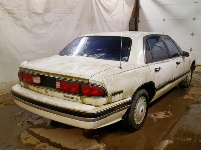 1G4HP52L8RH458477 - 1994 BUICK LESABRE CU WHITE photo 4