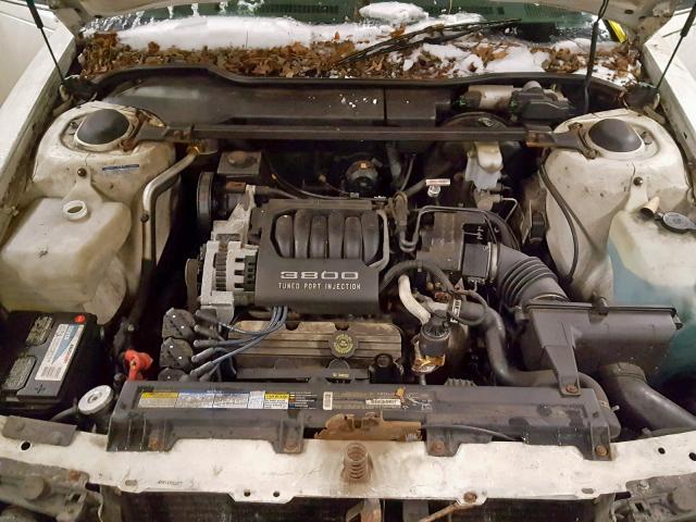 1G4HP52L8RH458477 - 1994 BUICK LESABRE CU WHITE photo 7