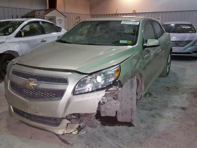 1G11E5SA6DF190150 - 2013 CHEVROLET MALIBU 2LT TAN photo 2