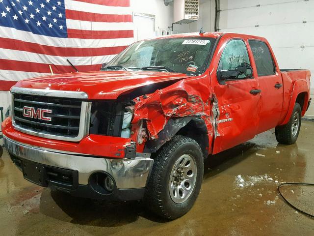 2GTEK13M071597380 - 2007 GMC NEW SIERRA RED photo 2