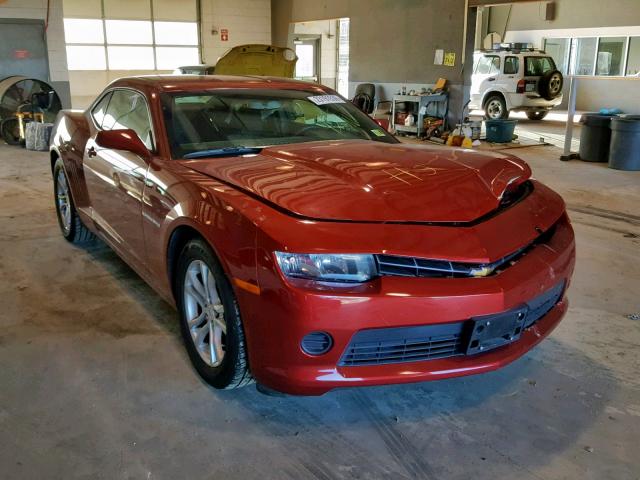 2G1FA1E3XE9229842 - 2014 CHEVROLET CAMARO LS RED photo 1