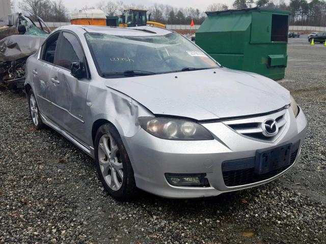 JM1BK323581874300 - 2008 MAZDA 3 S SILVER photo 1