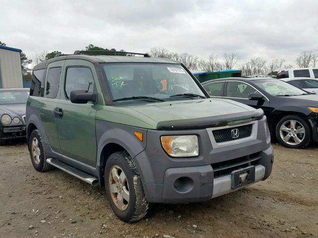 5J6YH18553L010117 - 2003 HONDA ELEMENT EX GREEN photo 1