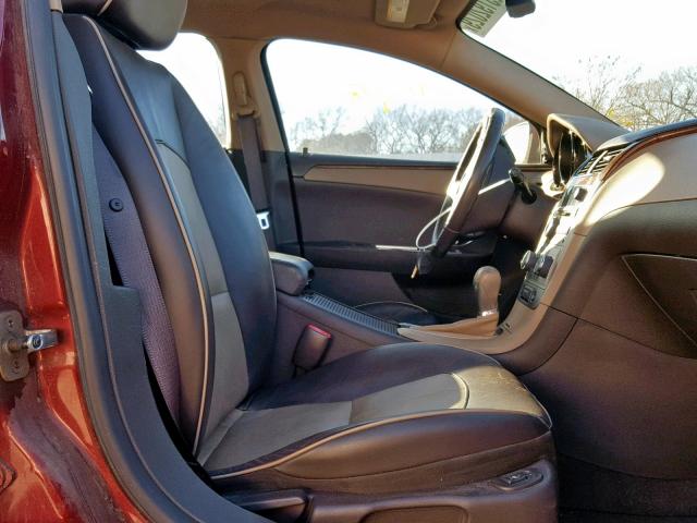 1G1ZK57768F241063 - 2008 CHEVROLET MALIBU LTZ წითელი ფოტო 5