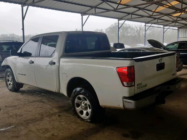 1N6BA0EK0EN502966 - 2014 NISSAN TITAN S WHITE photo 3