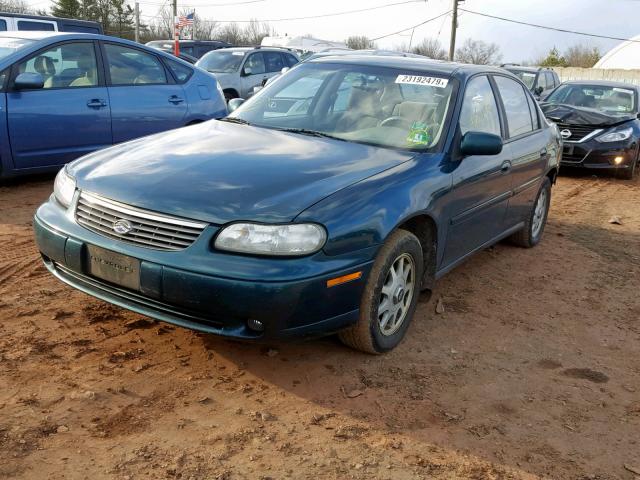 1G1NE52J0X6112758 - 1999 CHEVROLET MALIBU LS Yaşıl foto 2