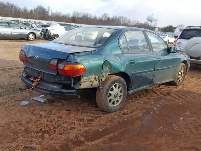 1G1NE52J0X6112758 - 1999 CHEVROLET MALIBU LS Yaşıl foto 4