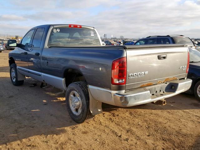 3D7KU28693G761696 - 2003 DODGE RAM 2500 S GRAY photo 3