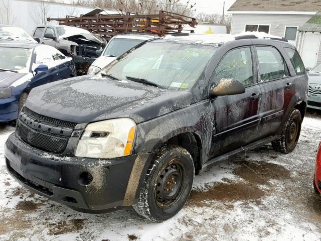 2CNDL13F776021021 - 2007 CHEVROLET EQUINOX LS BLACK photo 2