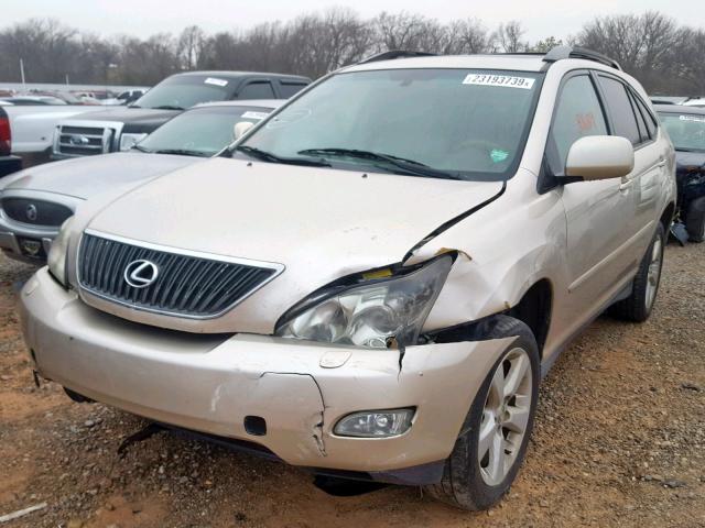 2T2HA31U95C058622 - 2005 LEXUS RX 330 GOLD photo 2
