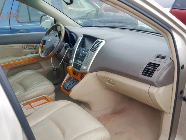 2T2HA31U95C058622 - 2005 LEXUS RX 330 GOLD photo 5