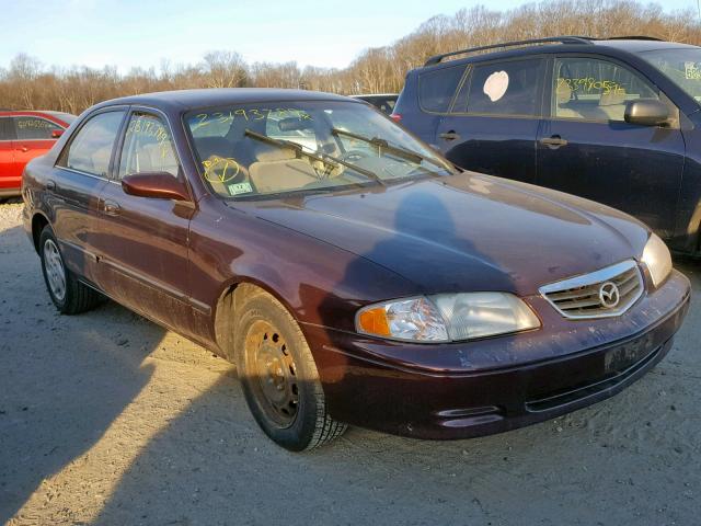 1YVGF22C115217653 - 2001 MAZDA 626 ES MAROON photo 1