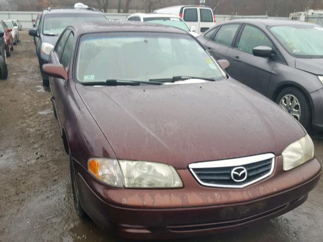 1YVGF22C115217653 - 2001 MAZDA 626 ES MAROON photo 9