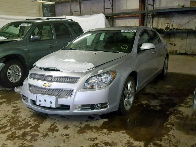 1G1ZE5EB2AF289390 - 2010 CHEVROLET MALIBU LTZ SILVER photo 3