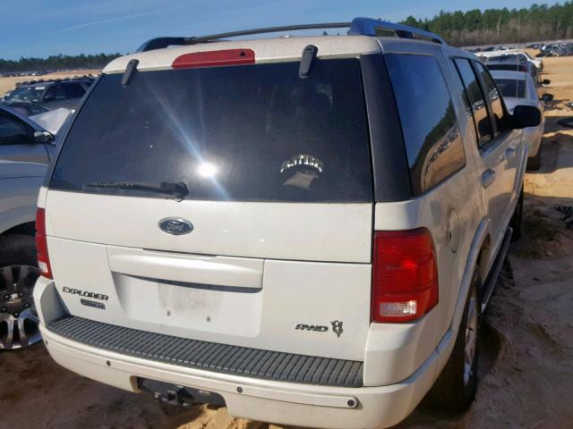 1FMDU85W53ZA29829 - 2003 FORD EXPLORER L WHITE photo 4