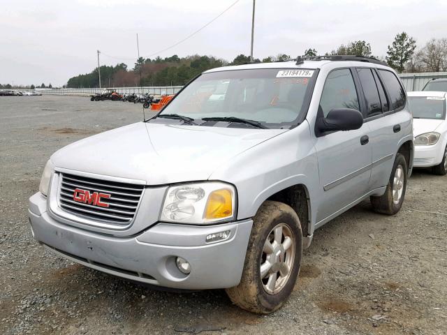 1GKDS13S572225368 - 2007 GMC ENVOY SILVER photo 2