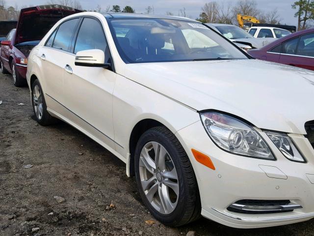 WDDHF5GBXBA375015 - 2011 MERCEDES-BENZ E 350 WHITE photo 1