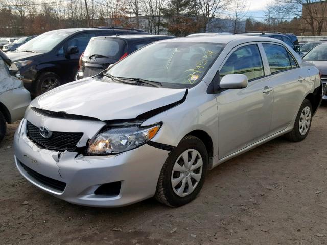 JTDBL40E999080149 - 2009 TOYOTA COROLLA BA GRAY photo 2