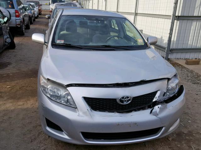 JTDBL40E999080149 - 2009 TOYOTA COROLLA BA GRAY photo 9