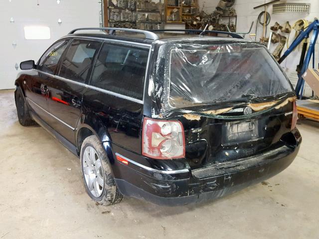 WVWYH63B22E198713 - 2002 VOLKSWAGEN PASSAT GLX 黑色 照片 3