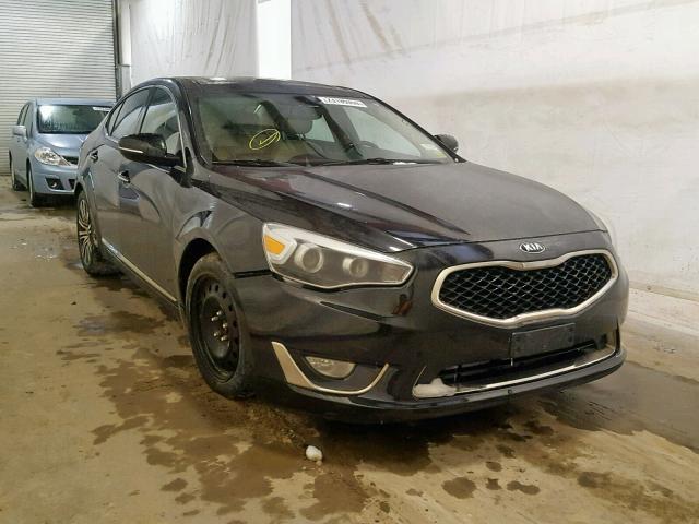 KNALN4D71E5157038 - 2014 KIA CADENZA PR BLACK photo 1