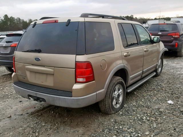 1FMZU63E82UA15486 - 2002 FORD EXPLORER X BROWN photo 4