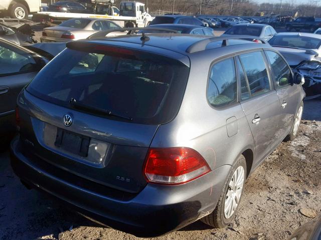 3VWKZ8AJ5AM674371 - 2010 VOLKSWAGEN JETTA S GRAY photo 4