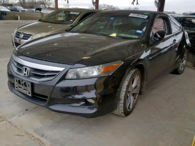 1HGCS2B80CA003535 - 2012 HONDA ACCORD EXL 黑色 照片 2