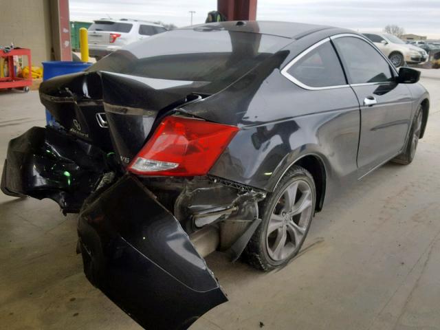 1HGCS2B80CA003535 - 2012 HONDA ACCORD EXL 黑色 照片 4