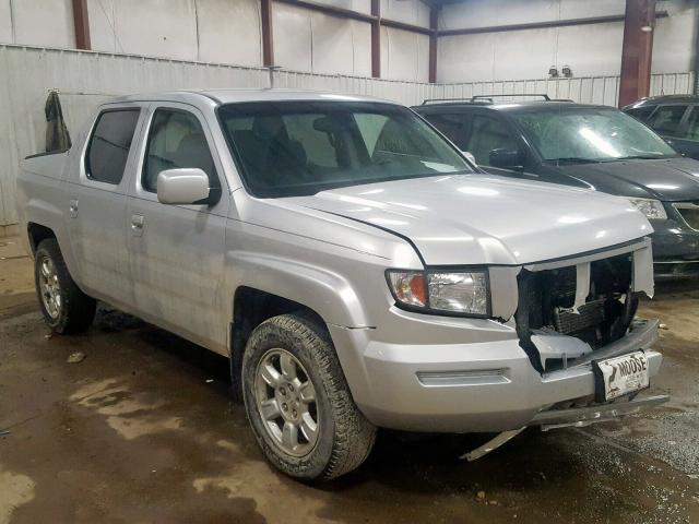 2HJYK16426H561071 - 2006 HONDA RIDGELINE SILVER photo 1