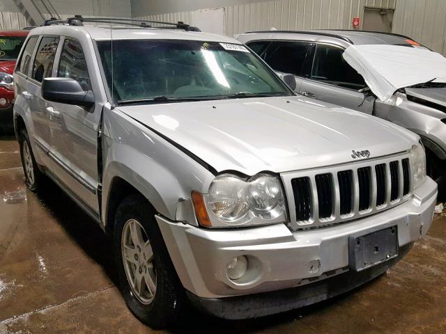 1J8GR48K97C512035 - 2007 JEEP GRAND CHER SILVER photo 1