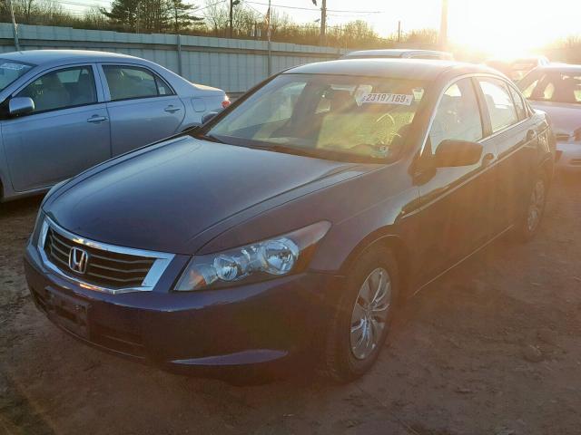 1HGCP26309A077725 - 2009 HONDA ACCORD LX BLUE photo 2