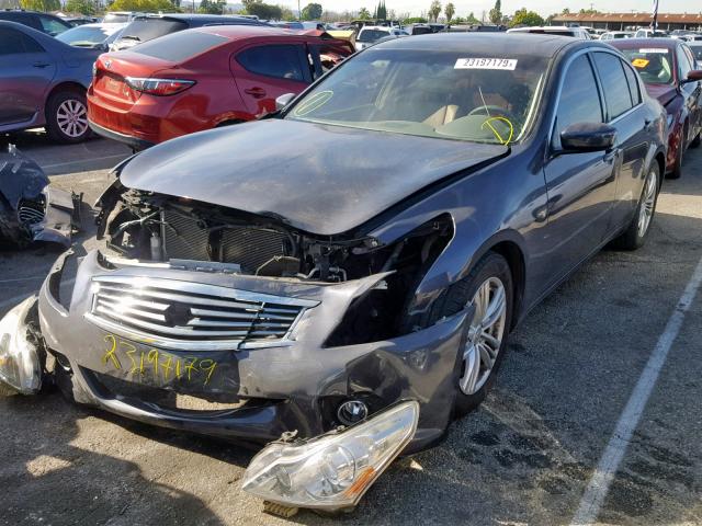 JN1CV6AP3BM302426 - 2011 INFINITI G37 BASE CHARCOAL photo 2