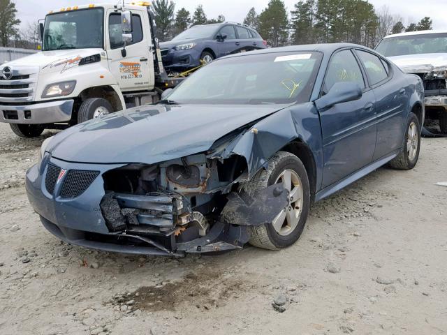 2G2WP552961130177 - 2006 PONTIAC GRAND PRIX BLUE photo 2