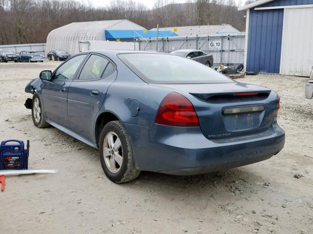 2G2WP552961130177 - 2006 PONTIAC GRAND PRIX BLUE photo 3
