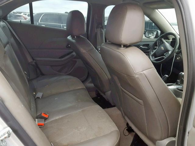 1G11C5SL6EF202211 - 2014 CHEVROLET MALIBU 1LT 银色 照片 6