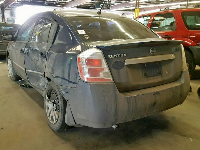 3N1AB6AP3CL642462 - 2012 NISSAN SENTRA 2.0 BLUE photo 3