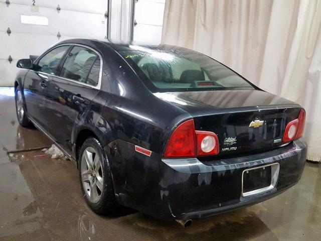 1G1ZC5E05AF178238 - 2010 CHEVROLET MALIBU 1LT 黑色 照片 3