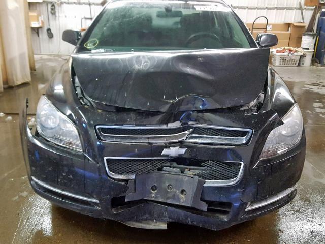 1G1ZC5E05AF178238 - 2010 CHEVROLET MALIBU 1LT 黑色 照片 9