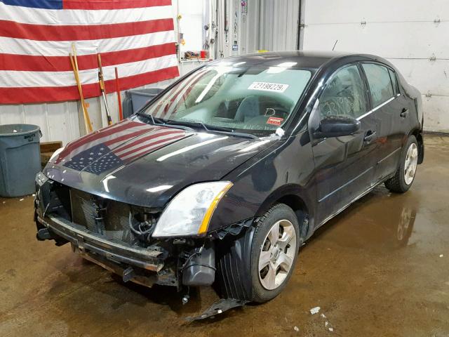 3N1AB61E38L625702 - 2008 NISSAN SENTRA 2.0 BLACK photo 2