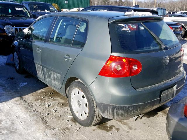 WVWDA71K78W118207 - 2008 VOLKSWAGEN RABBIT CHARCOAL photo 3