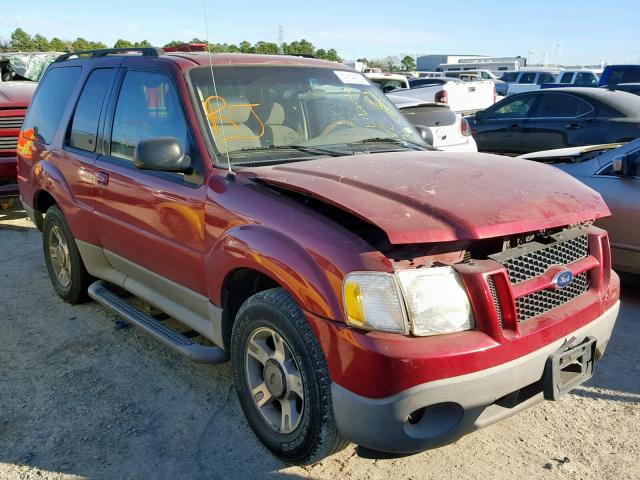 1FMYU60E43UB05459 - 2003 FORD EXPLORER S BURGUNDY photo 1