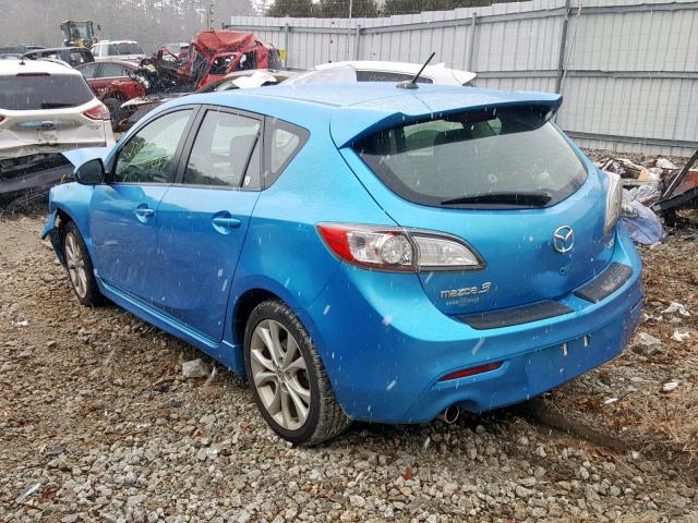 JM1BL1K62B1454271 - 2011 MAZDA 3 S BLUE photo 3