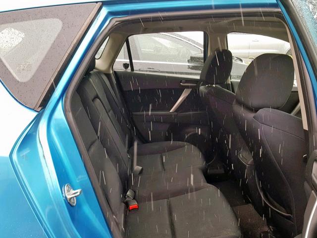 JM1BL1K62B1454271 - 2011 MAZDA 3 S BLUE photo 6