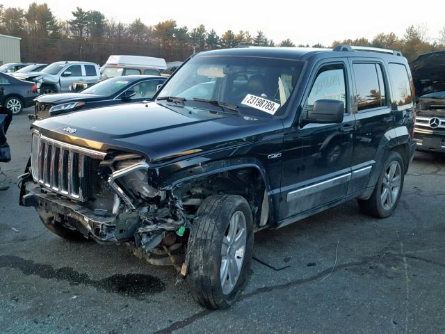 1C4PJMFK6CW203522 - 2012 JEEP LIBERTY JE შავი ფოტო 2