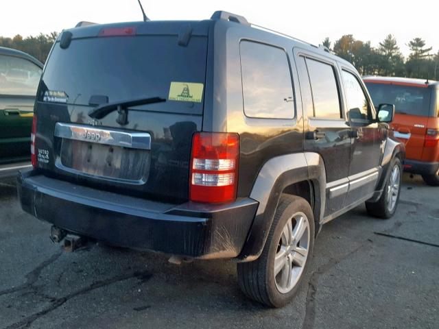 1C4PJMFK6CW203522 - 2012 JEEP LIBERTY JE შავი ფოტო 4