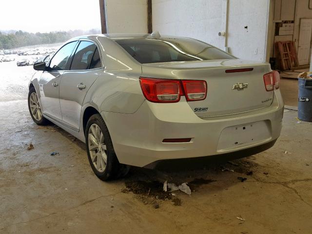 1G11E5SA6DF301568 - 2013 CHEVROLET MALIBU 2LT SILVER photo 3