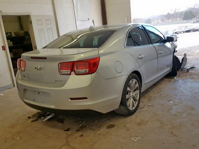 1G11E5SA6DF301568 - 2013 CHEVROLET MALIBU 2LT SILVER photo 4