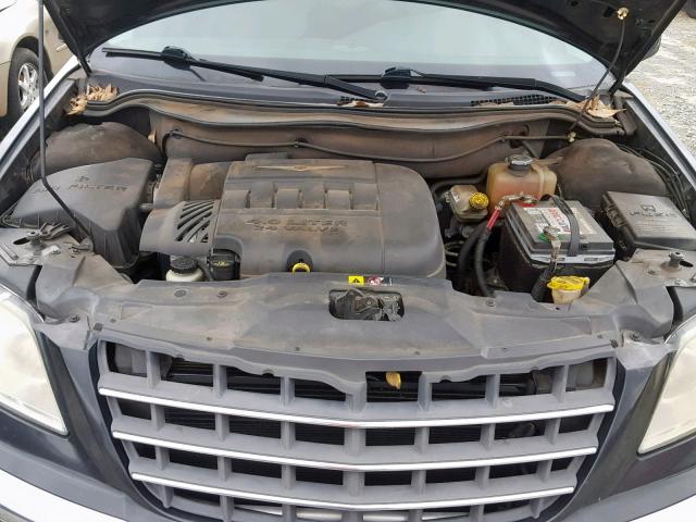 2A8GM68X87R179601 - 2007 CHRYSLER PACIFICA T BLACK photo 7